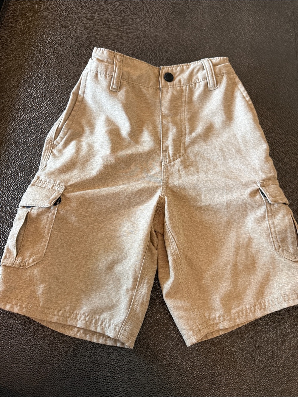 O'Neill Boys Tan Cargo Shorts with Cargo Pockets size 7